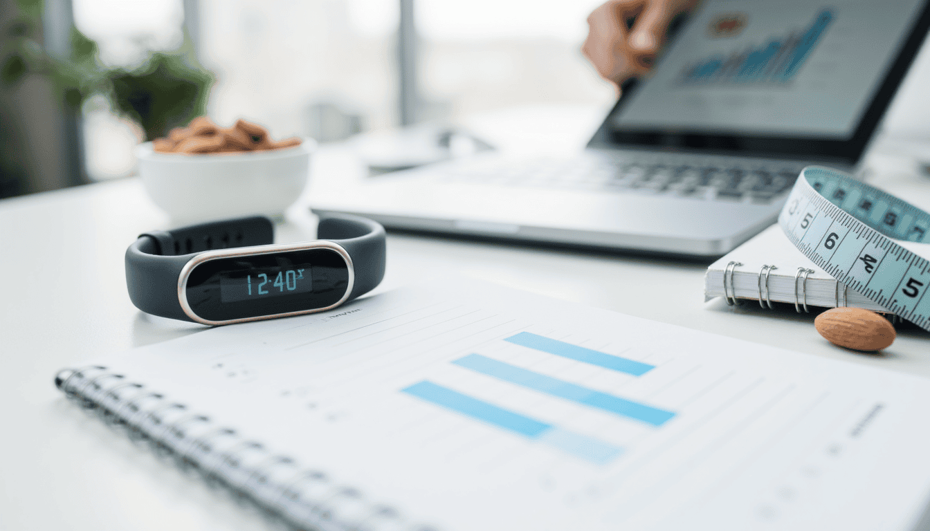 scientific study chart showing average intermittent fasting weight loss results over time