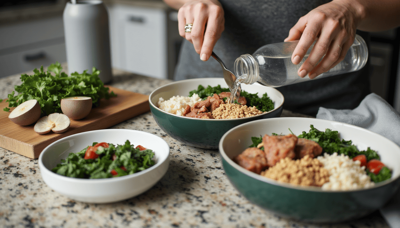 meal prep and hydration for maximizing intermittent fasting weight loss result