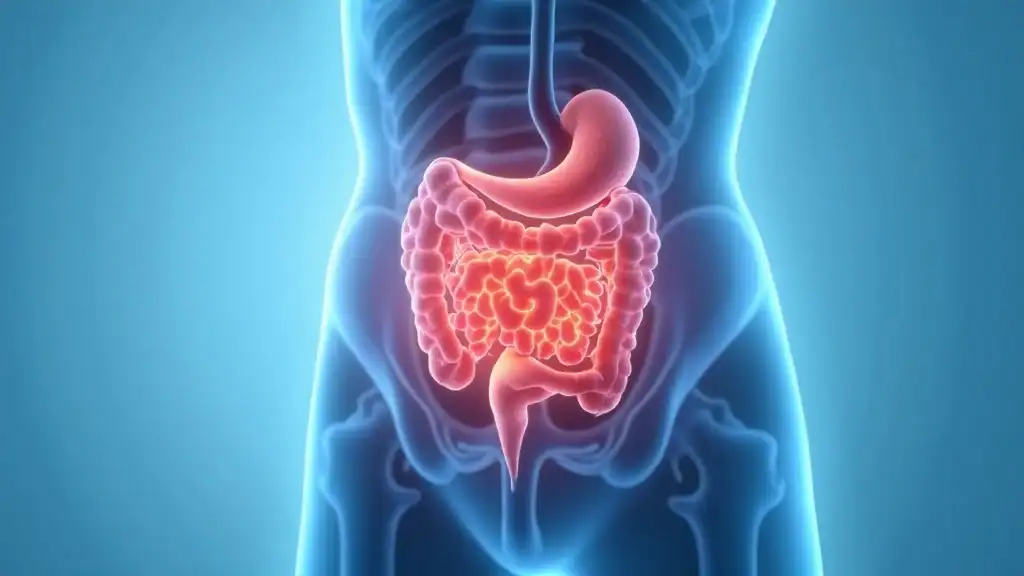 Scientific anatomical illustration of abdominal fat cells and fat pockets: lose belly fat without surgery, medical visualization, fat layer vs muscle, clinical background