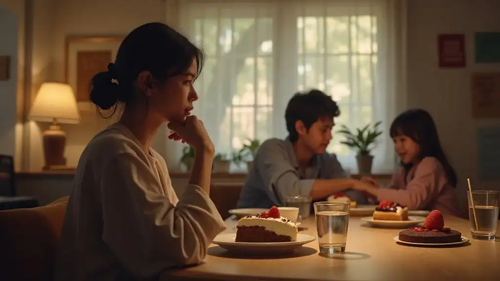 Animated infographic video visually explaining weight loss mechanisms, metabolism, and goal tracking