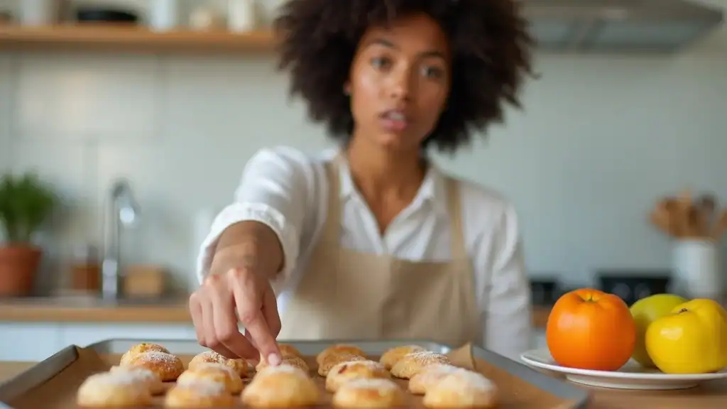 intermittent fasting mistakes healthy food kitchen avoid sugary options photorealistic insight