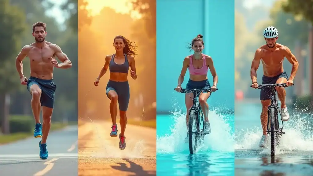 Comparison of jump rope calorie calculator with running, cycling, and swimming.