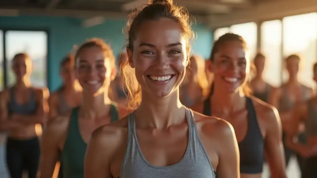 weight loss tips for beginners - diverse beginners group workout session