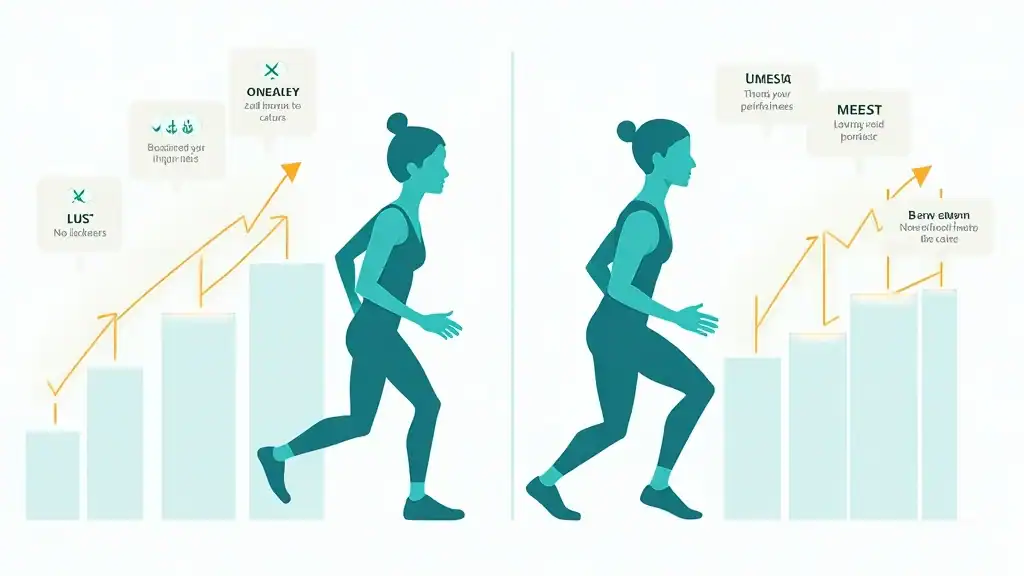 Infographic comparing impact of high carb vs low carb diets on endurance performance