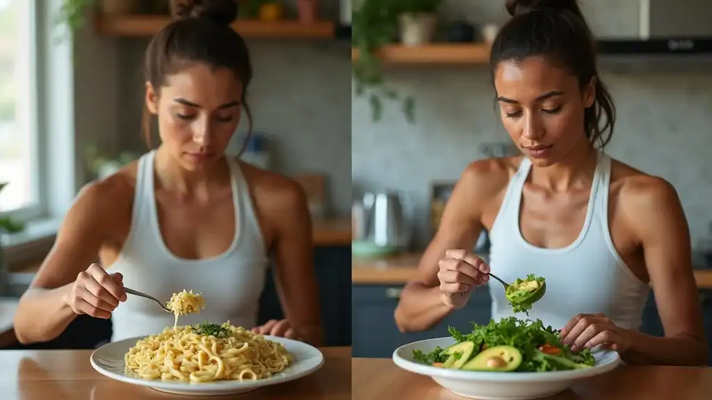 Comparison of high carb and low carb meal prep by athletes