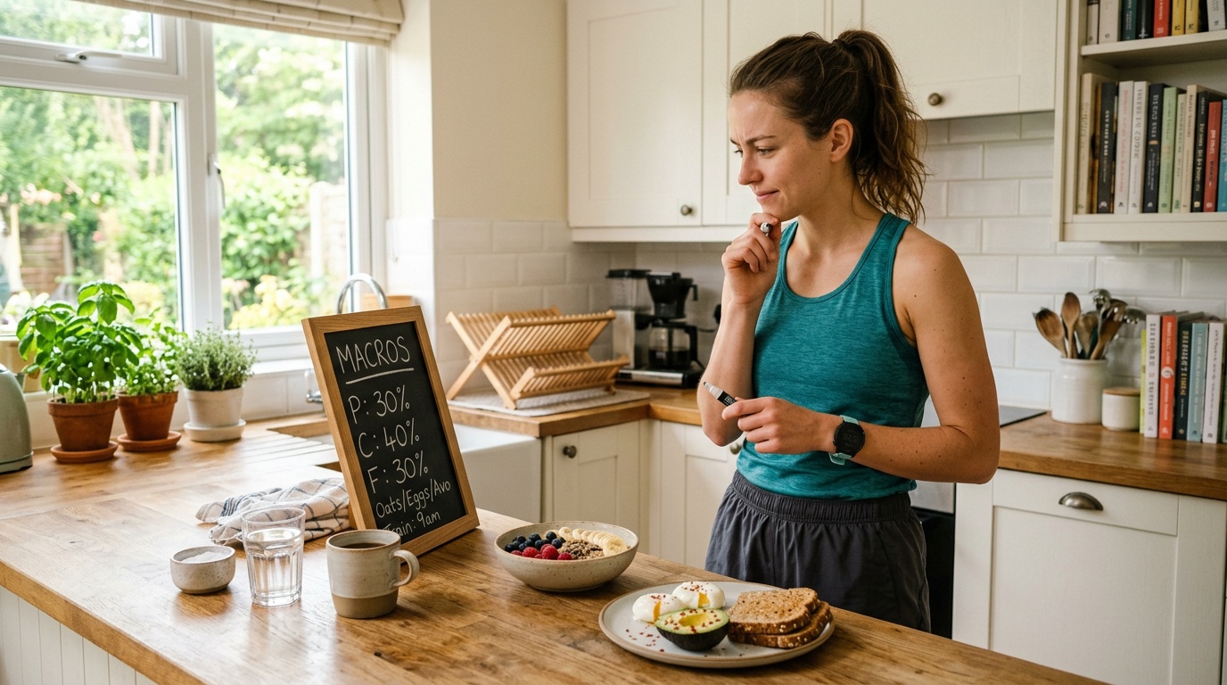 Low Carb Diet Hurt Endurance Performance meal planning in a bright kitchen