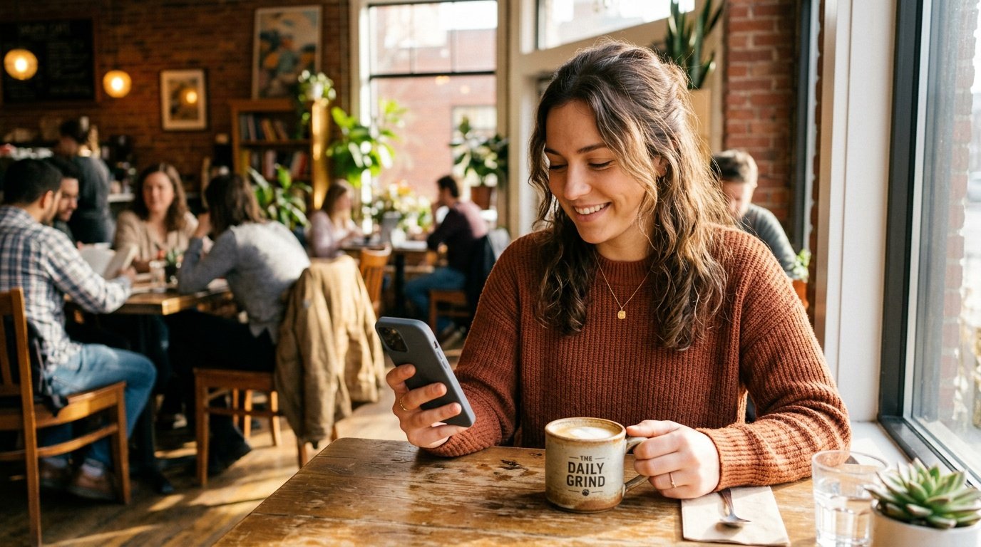 person confidently declining an invitation, an example of prioritizing mental health in daily decisions