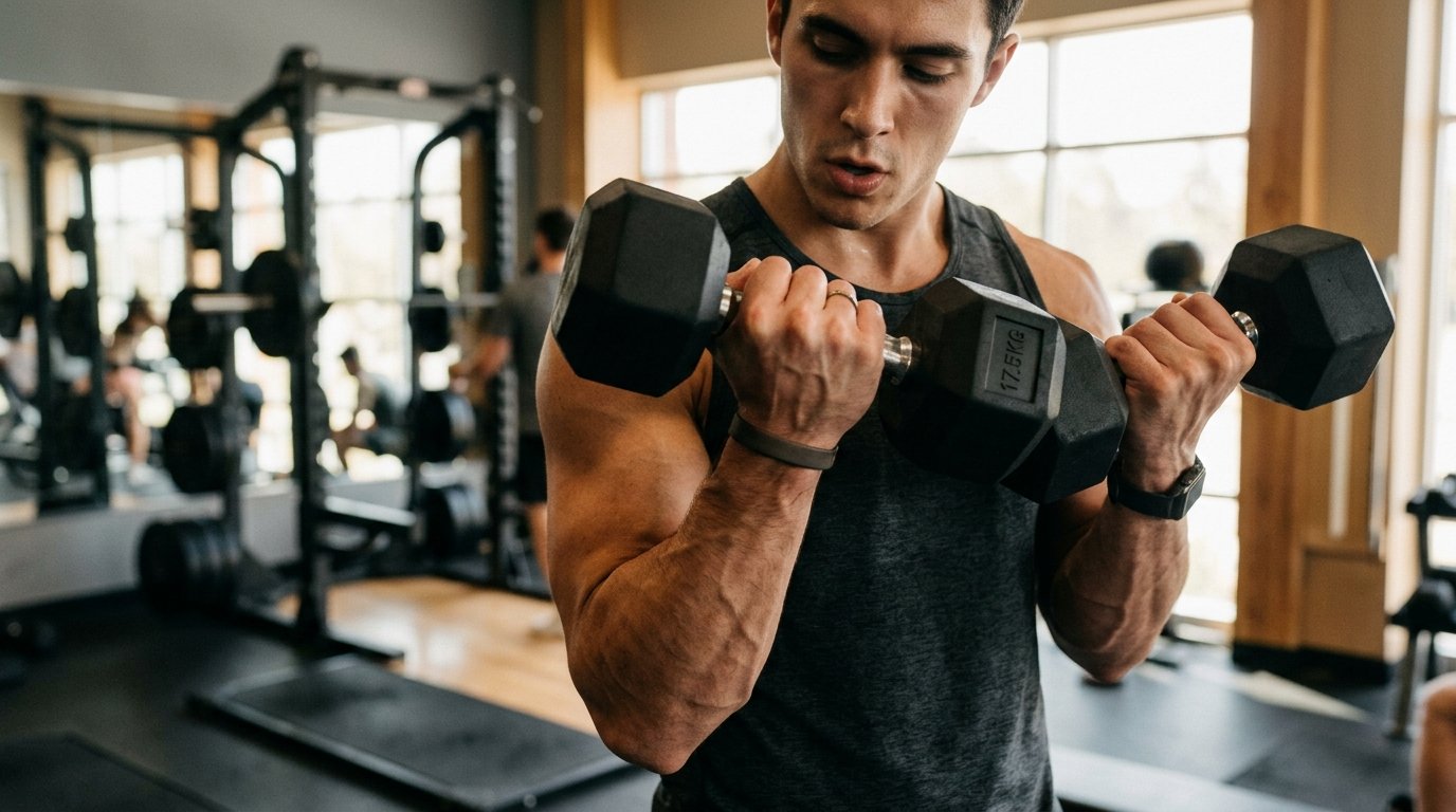 Choosing the right dumbbell weight for strength training for beginners